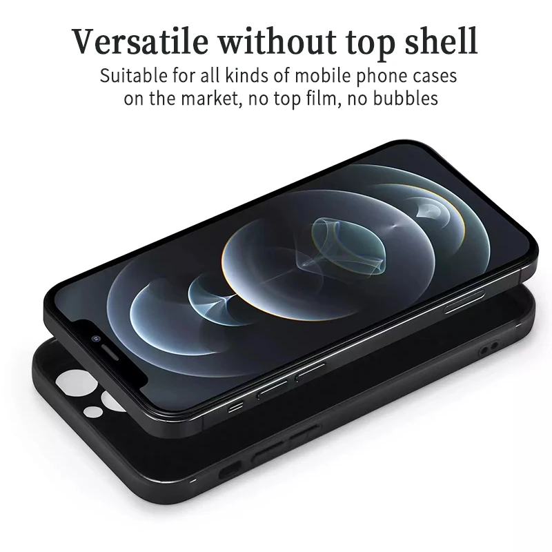 AG matte Anti-scratch 3D Curved Tempered Glasses Frosted Anti-Fingerprint Shock Proof Full Coverage Screen Protector For iPhone