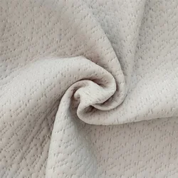 Graphene hometextile fabric polyester jacquard fabric Stretch Breathable light gray Yarn dyed  mattress fabric