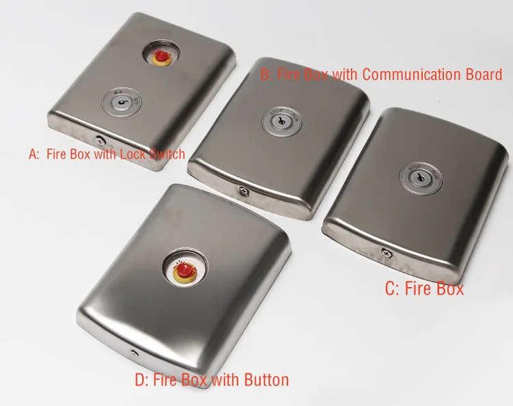 Elevator Lifts Parts Hall COP LOP Fire Box Fireman Lock Switch