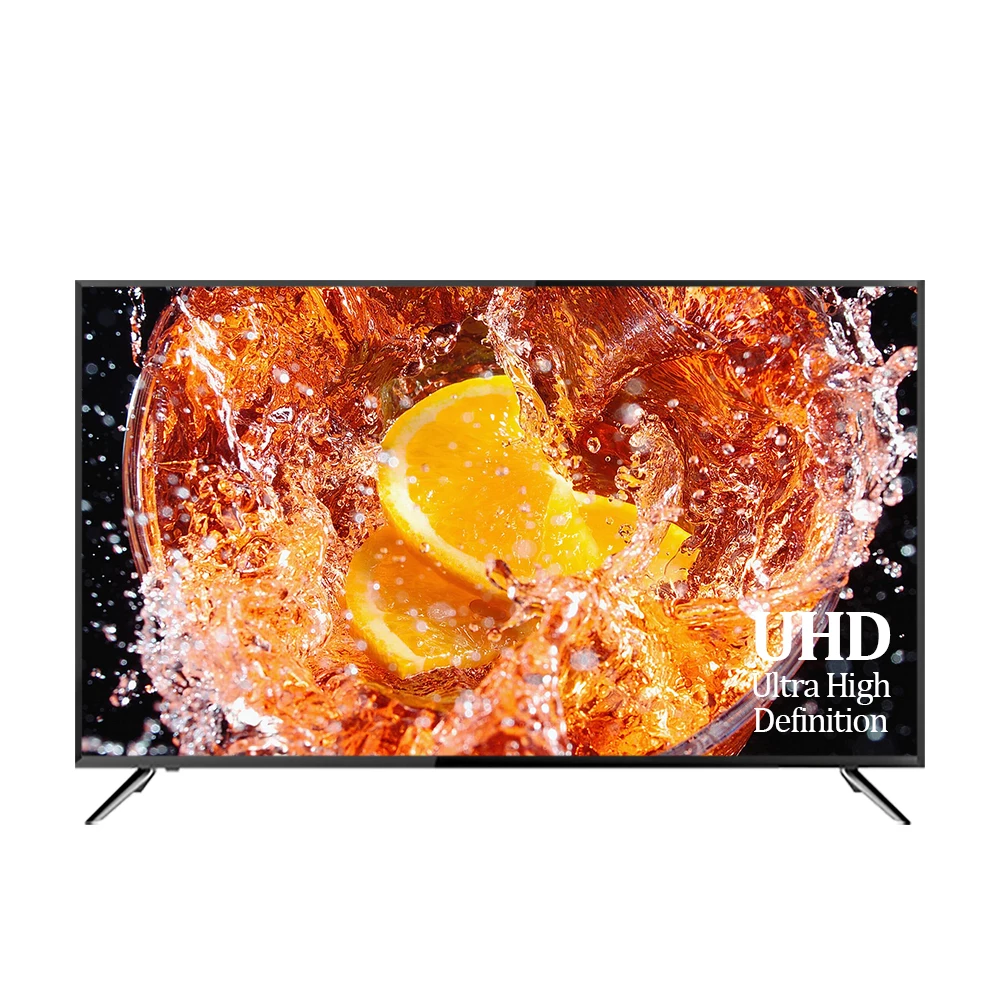 Wholesale Normal TV 43 50 55 65 75 85 100 Inch LED Screen TV Panel Android 14 Smart TV