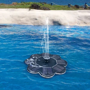 Garden Floating Plants Watering Power Fountains Pool Home Garden Fish Pond Water Pump Solar Water Pump Fountain