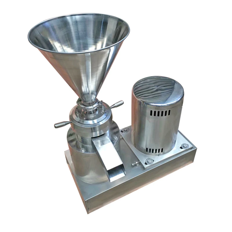 Industrial small laboratory chemical peanut butter machine grinder fishbone split colloid mill