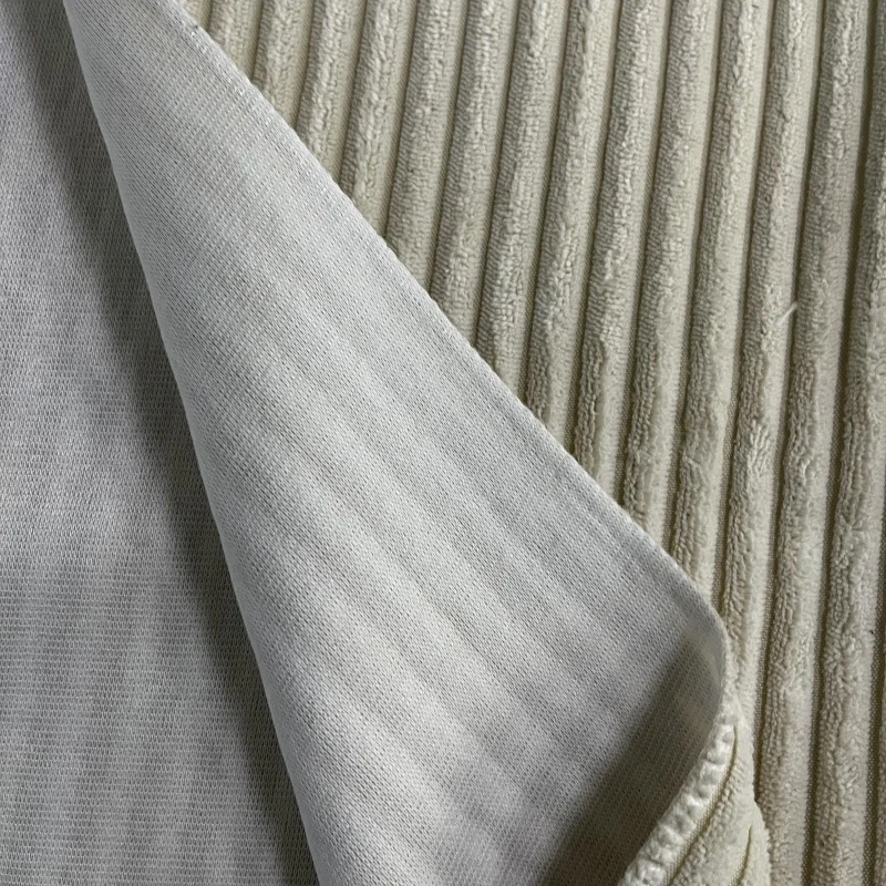 wholesale 6 wales upholstery corduroy stripe velvet fabric for sofa