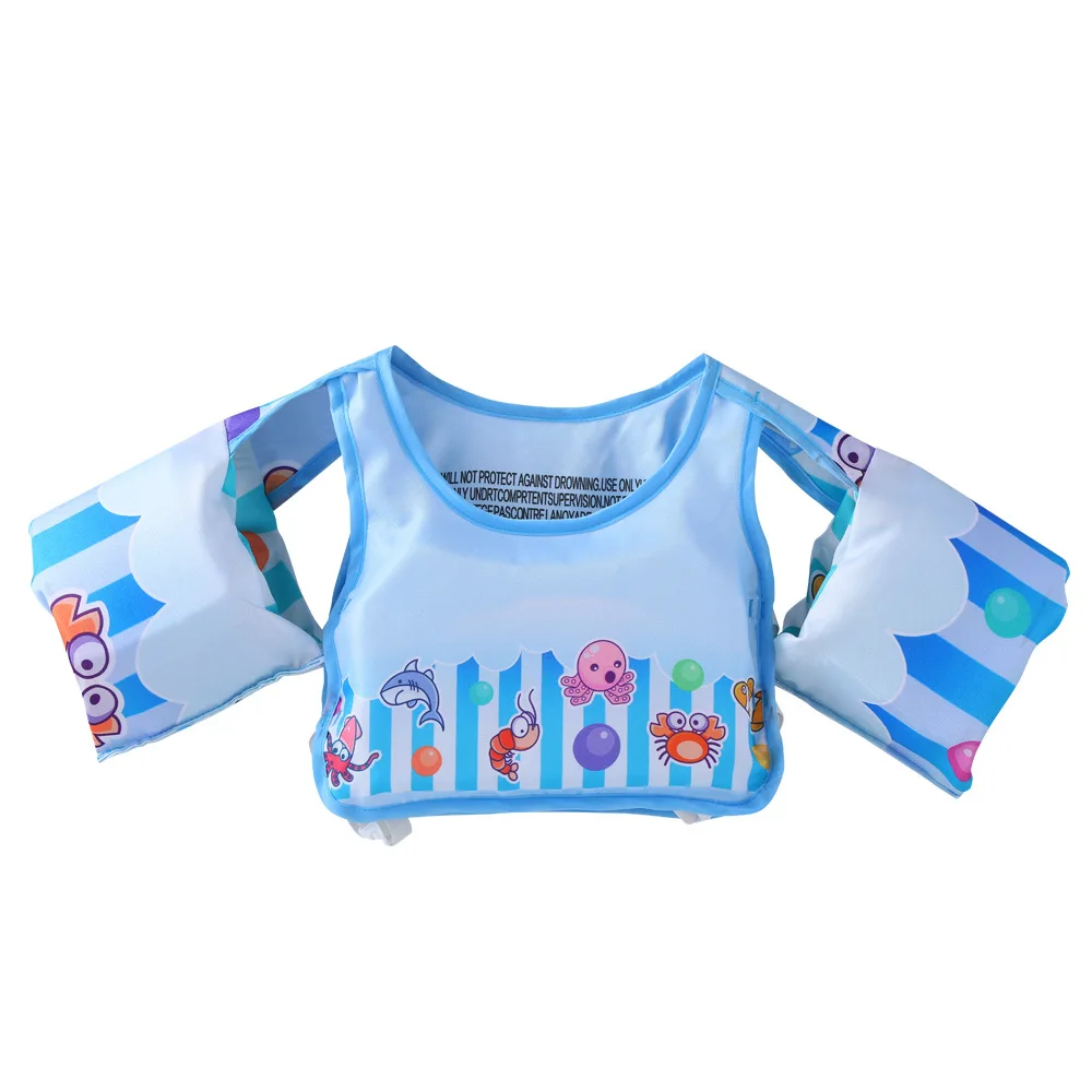 Kids Swim Life Jacket Vest Swimming Trainer Vest Swimming Vest  with Adjustable Safety Strap