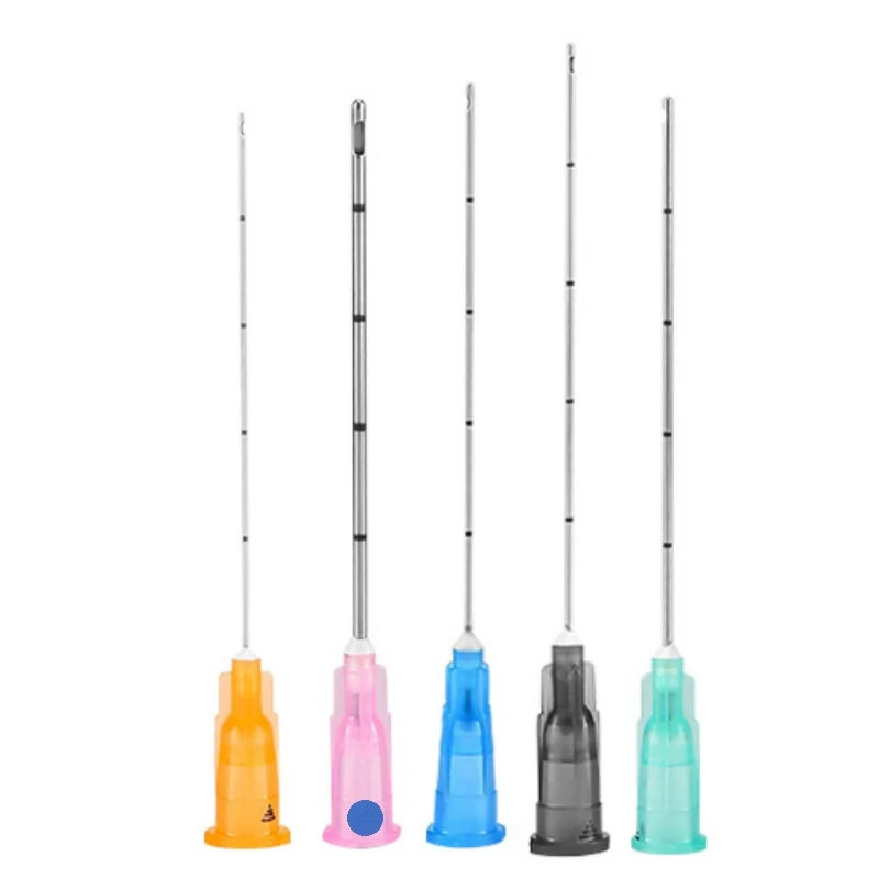 Medical Aesthetics HA Filling Needle Japan Imported Cannula OEM Disposable Blunt Cannula Needle