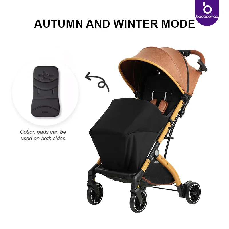 Travel babys foldable system kids stroller and luggage compact stroller for park day portable chair kid lightweight stroller