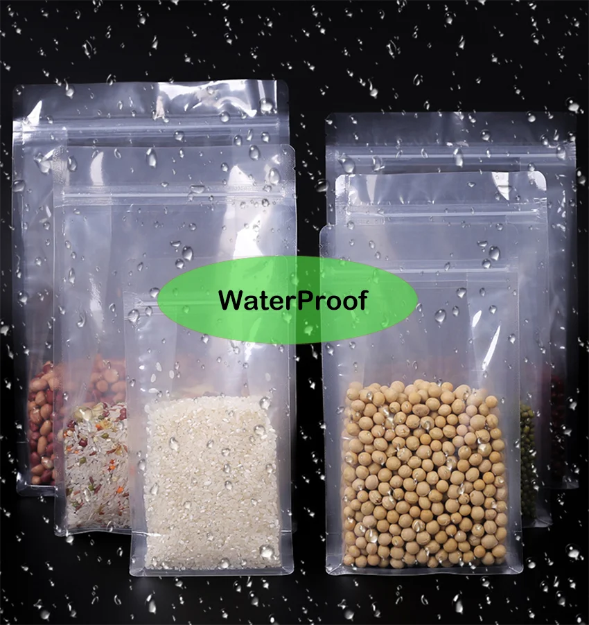 Eco-friendly  transparent  BOPP bag Self Adhesive Clear Plastic Cellophane Bags