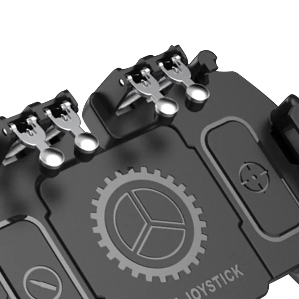 M10 Six Finger PUBG Mobile Game Controller Gamepad Trigger Aim Button L1 R1 Joystick