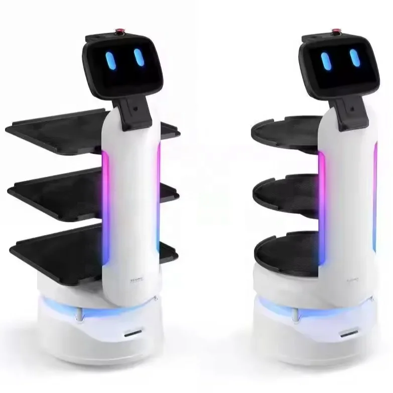 Factory Best Dining Waiter Intelligent Robot For Smart Vending Machine Delivery