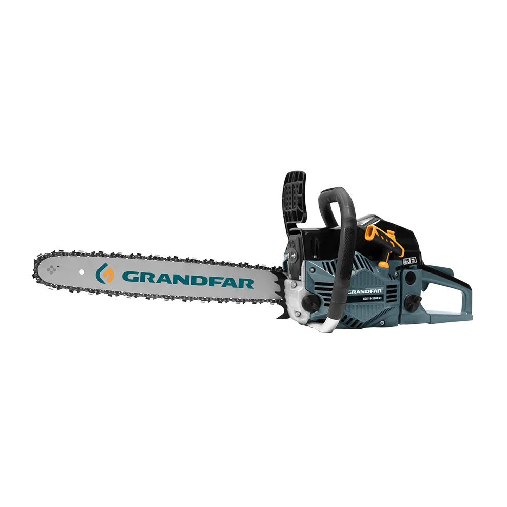 GRANDFAR gasoline 54.5cc 8500rpm chainsaw Gasoline petrol wood cutting tools 2 stroke 18' gasoline inch chain saws