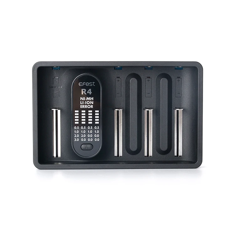 
 Топ 18 Вт Зарядное устройство Efest Imate зарядное устройство Qc3.0 3A Nimh Ni-Cd 3,7 в литий-ионное зарядное устройство  