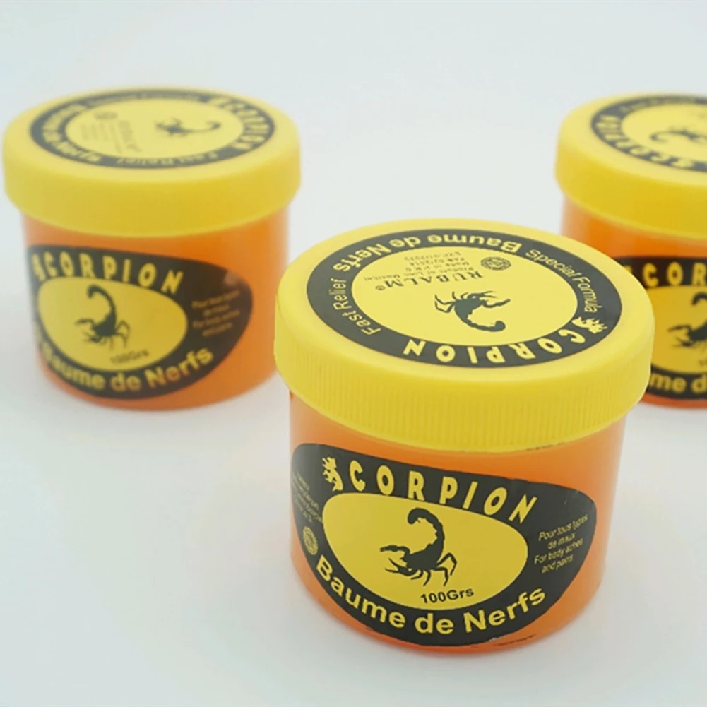 Ointment Scorpion Peppermint Cream Rheumatism, Low Back Pain, Sciatica, Bruises, Cramps, And Relieves Muscle Fatigue 30/60/100ml