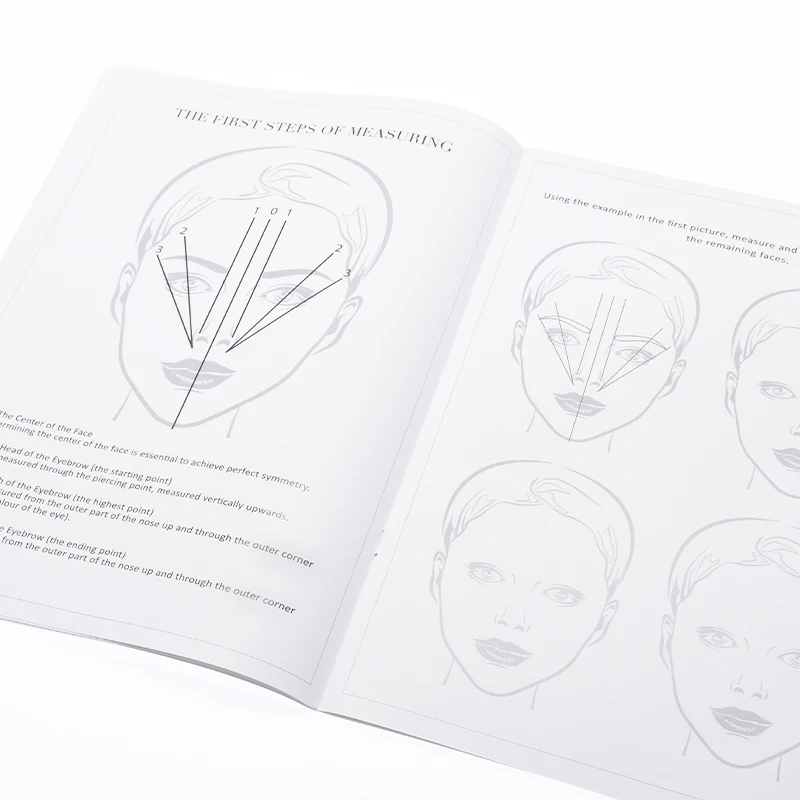 Учебник для обучения перманентному макияжу и лист учебный учебник студентов микроблейдинга