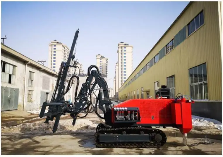 Quarry rock drill machine surface drill rigs air compressor drilling machine