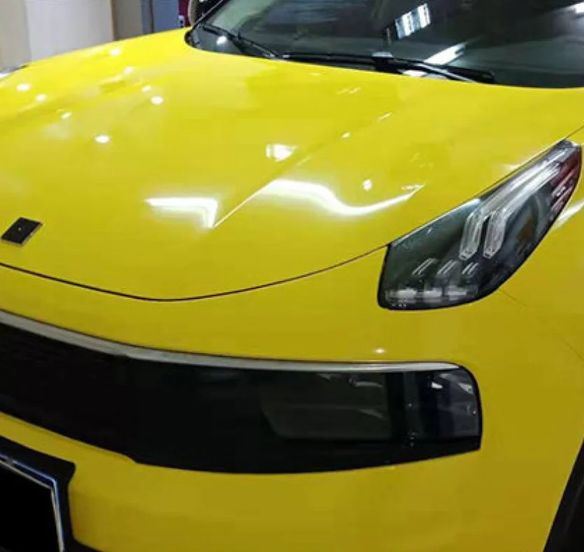 Low Initial Tack Premium Super Glossy Crystal Car Body Wrapping Vinyl Film Car Wrap Film