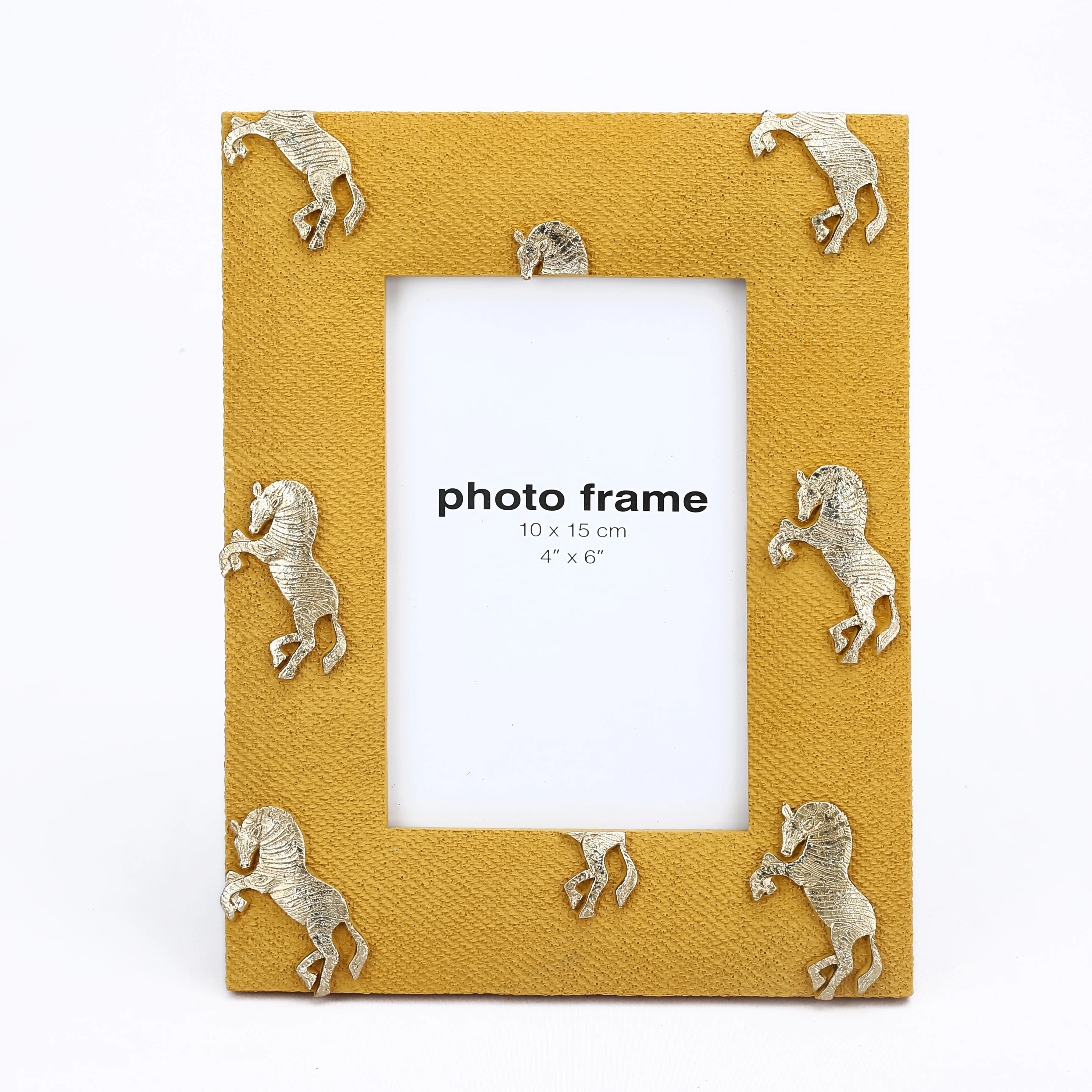 
Resin Picture Frame Cloth Line Zebra Photo Frame for home decor 