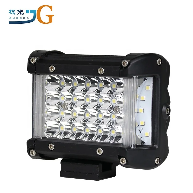  72 Вт комбо балка Led Pods осветительный противотуманный двойной боковой Quad строкавнедорожник 7-дюймовый автомобильный стрелок LED рабочий свет бар для внедорожника