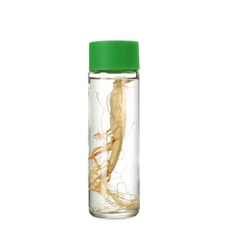 250ml 300ml 350ml 400ml 500ml 750ml Custom Logo Clear Glass Voss Water Bottle with Plastic Screw Cap For Juice