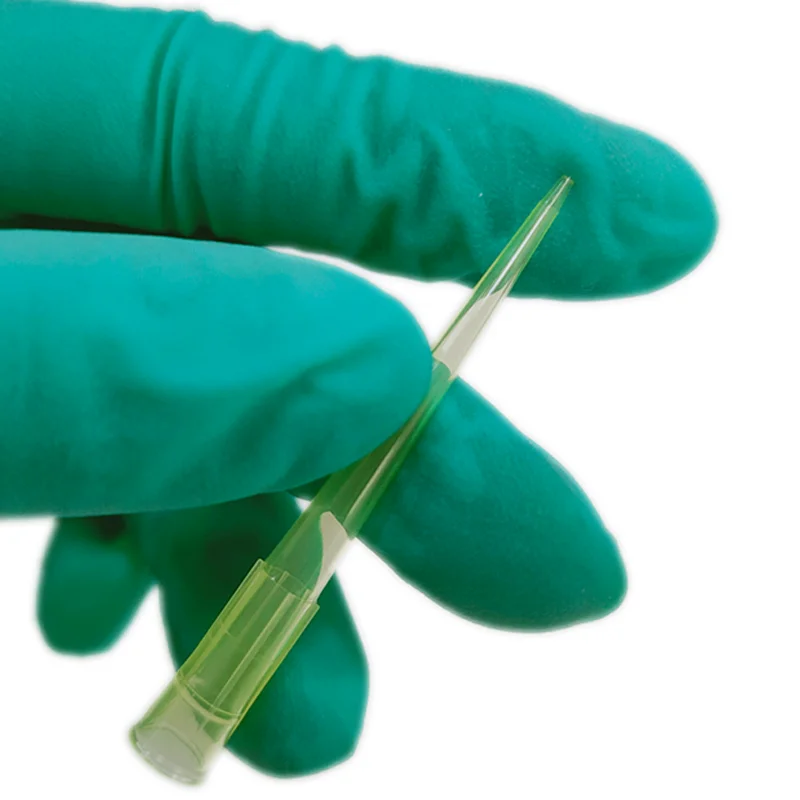 Good Quality  RD A005 200ul Disposable Plastic Laboratory Racked Universal Yellow Pipette Tips for Laboratory Consumable