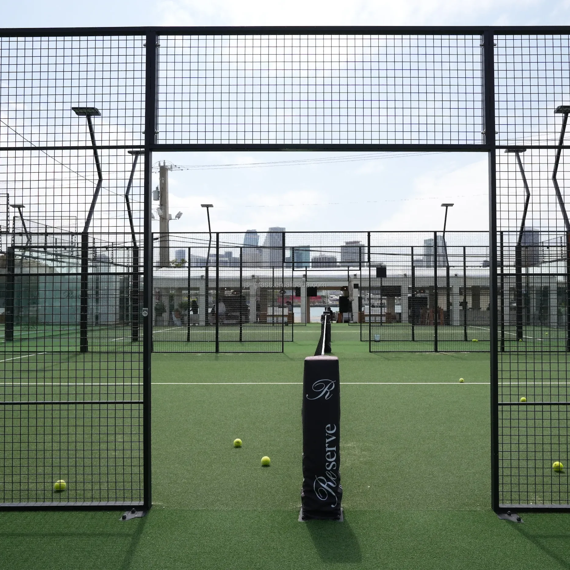 JS Padel Court Exterieur Padel Court Full Set Manufacturer Wholesaler Indoor Outdoor Tennis Court Equipment