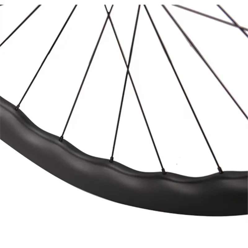 RUJIXU 4550 Carbon Fiber UD Matte Center Lock Hub Disc Road Wheelset For Road Racing Bike Wheels