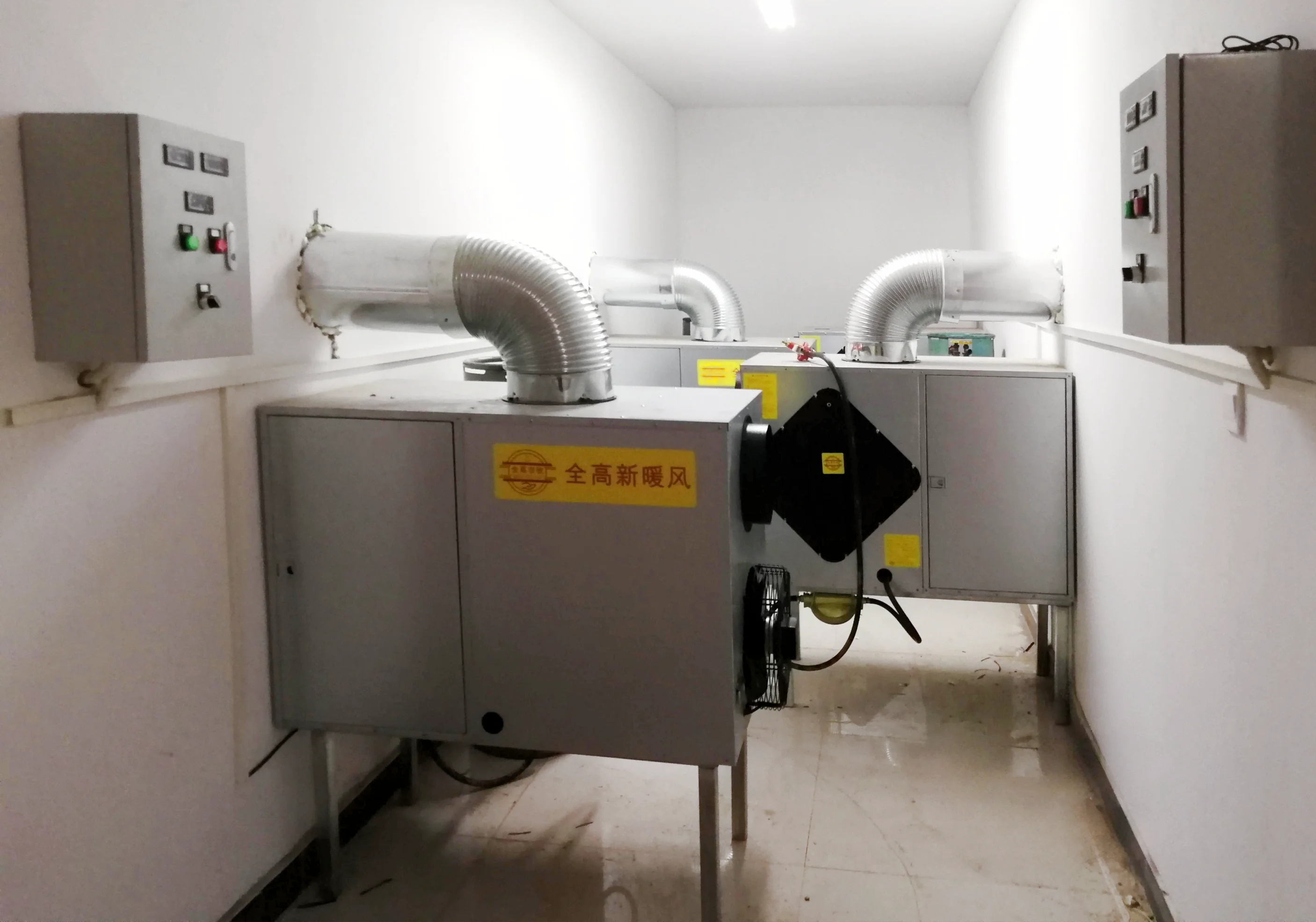 Built in 70kW Heating Industrial Heat Recovery Ventilator for Heating Drying and Ventilation