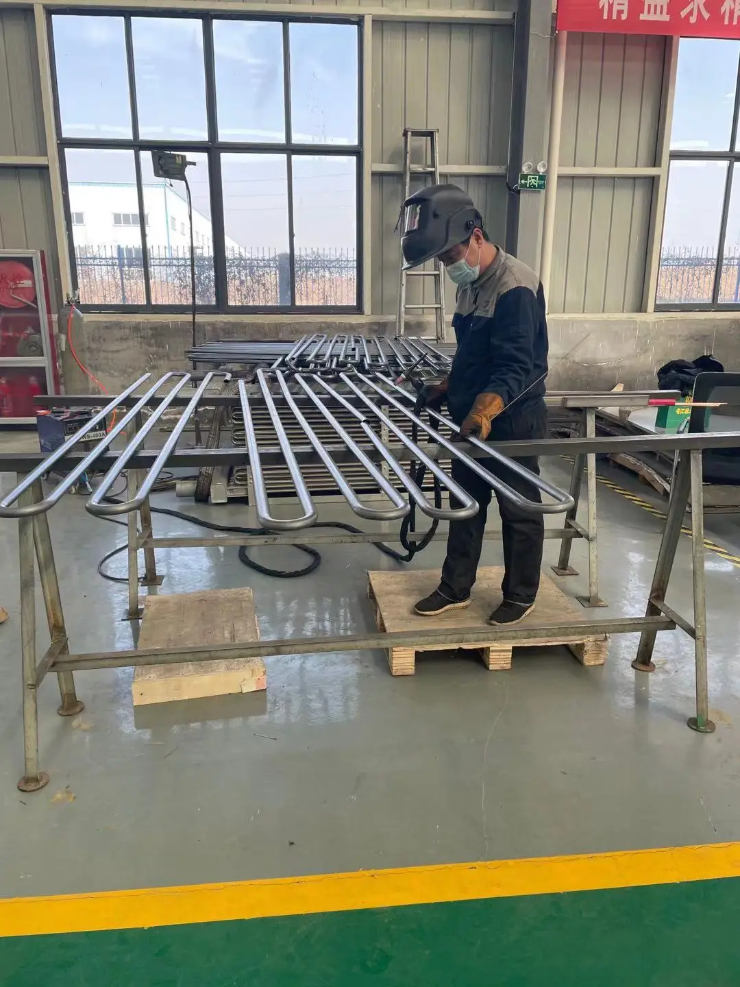 Shadnog 72 Degree Ss Or Hot Dip Galvanized Cooling Tower Coil For Refrigeration