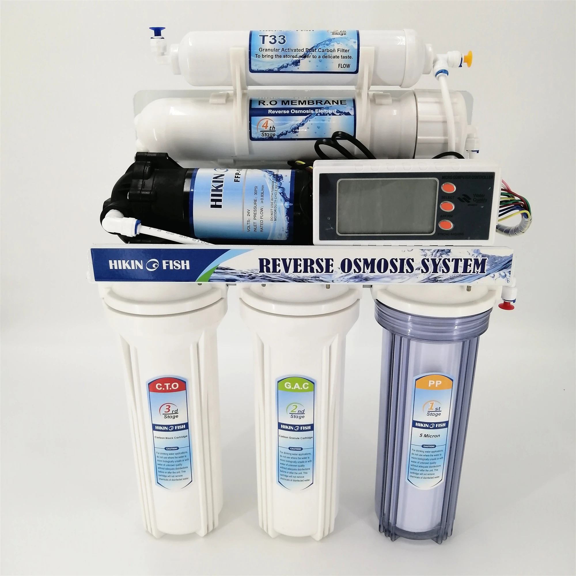 
Wholesale Custom High Quality Cheap High Flow Electric 5 Stage Water Filter 