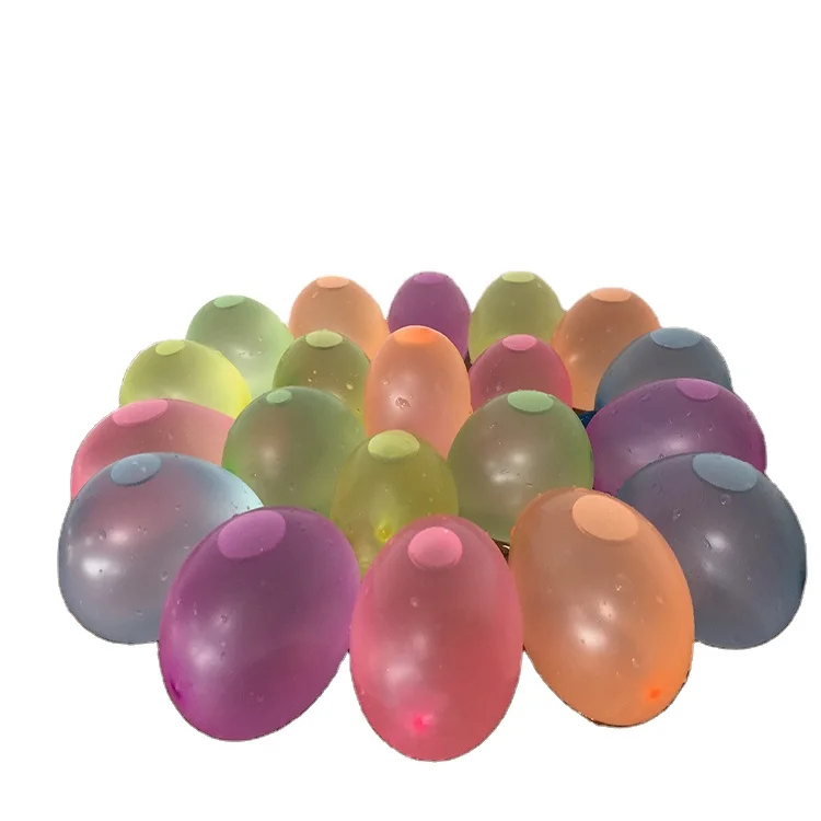 Self sealing resealable silicone Reusable water balloon bomb splash ball for Water gaming