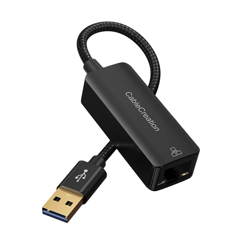 CableCreation USB Ethernet Adapter USB 3.0 to Network Gigabit RJ45 LAN 10/100/1000 Mbps Adapter converter