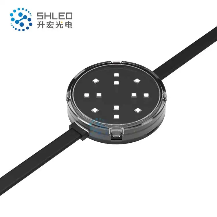 exterior facade lighting 24v 3w led pixel rgbw point light source ip68 65mm led point lights background
