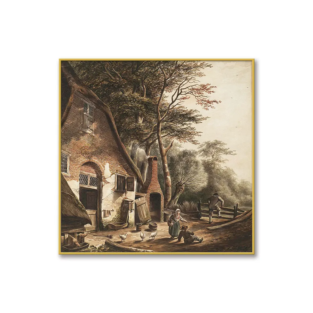 Cross Stitch Kits Embroidery DIY Needlework 11CT Stamped Kit and 14CT Counted Set for Home Decoration Patterns Cartoon NCMC043