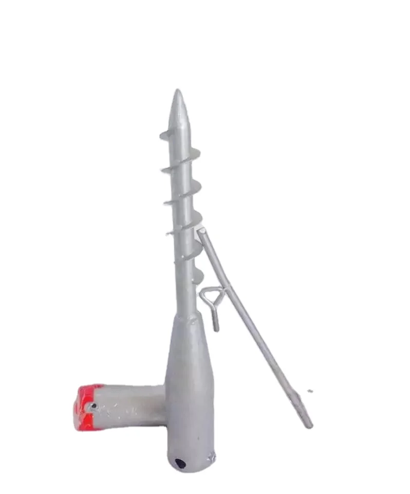 Стальные оцинкованные винтовые сваи для