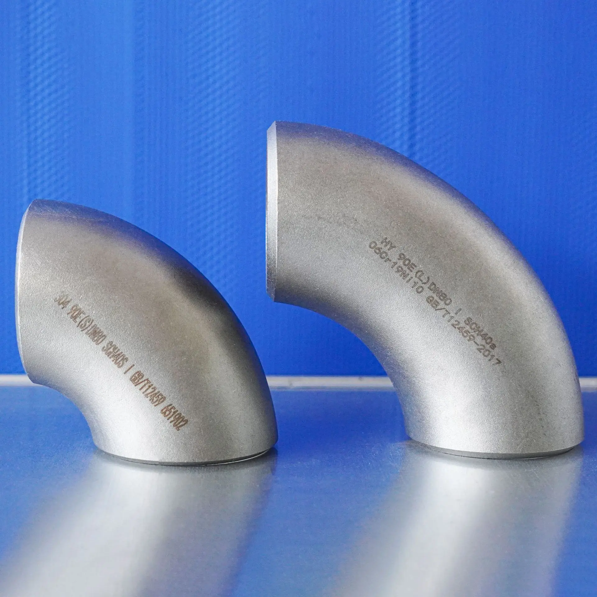 Jiangsu Factory Hot Sale SS 90 degree elbow grade 201 stainless steel pipe fittings price