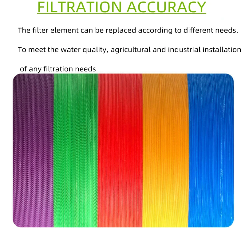 Farm Water Filters Greenhouse Drip Irrigation Plastic Mesh Filter For Drip Irrigation