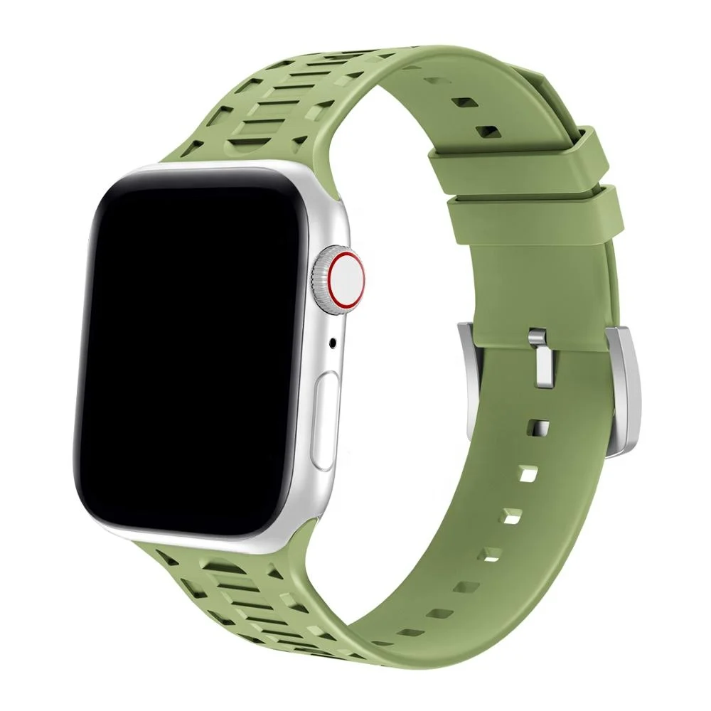 Тонкий ремешок pulseira с алмазной огранкой для наручных часов apple i силиконовый 42 мм 44 резиновый