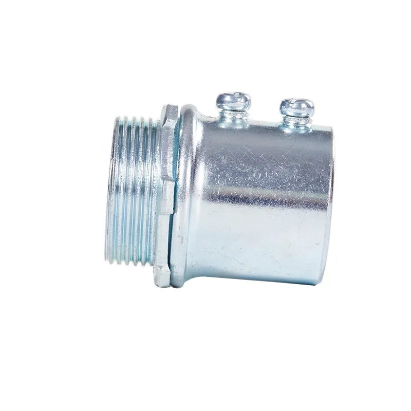 Factory Directly Supply fitting steel pipe connector EMT Connector