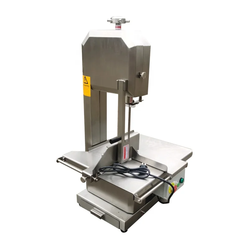 Home Use Commercial Butcher Chicken Metal Cutting Band Saw Meat and Bone Cutting Machine Beef Cutter Machine Bone Saw