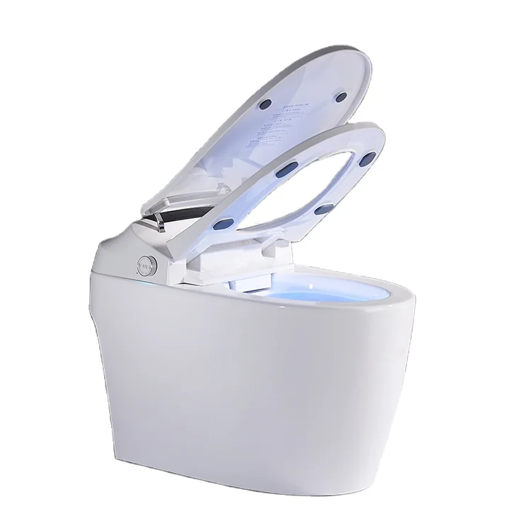 SALA china factory  Price Full wc automatic bathroom smart Toilet with feet sensor