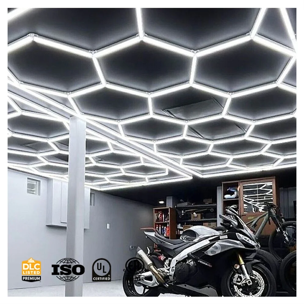 Brandon Hot Sale Commercial honeycomb led batten light 36W Led Linear Light 4Ft 8Ft for car wash room garage