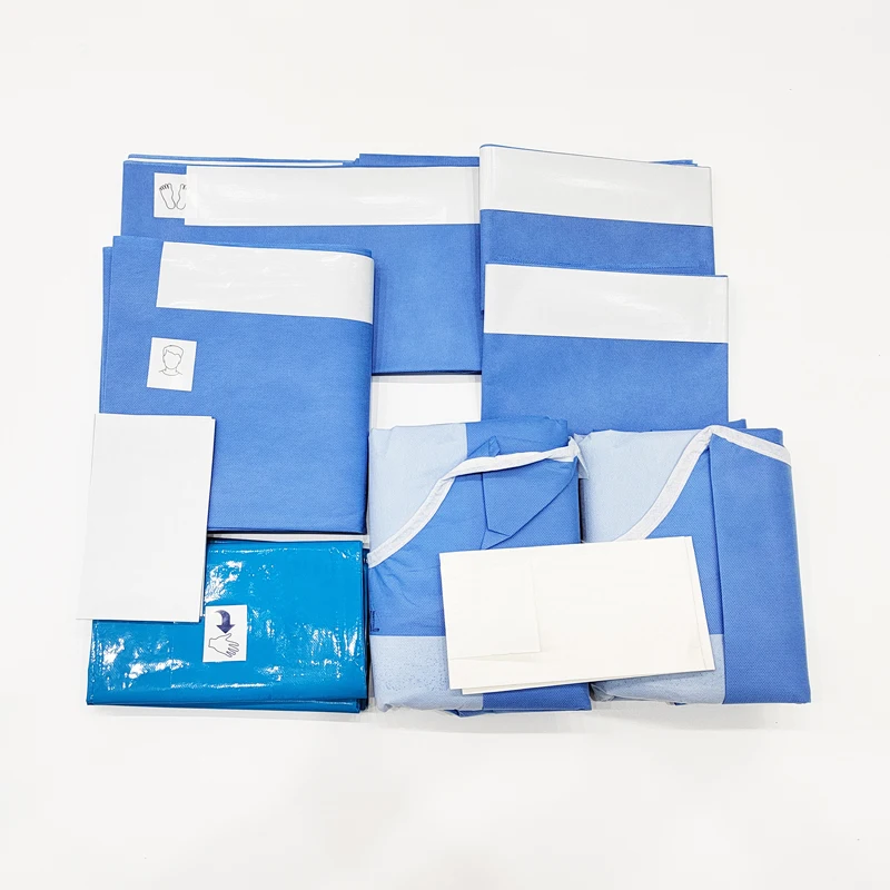 CE /ISO13485 EO Sterile Surgical Operation Kit /Pack Disposable Universal Packs Varicose Veins Rfa