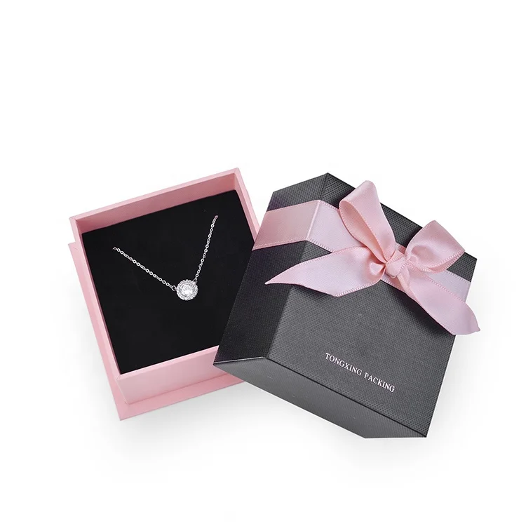 Free Sample Custom Logo Printed Cardboard Jewelry Box