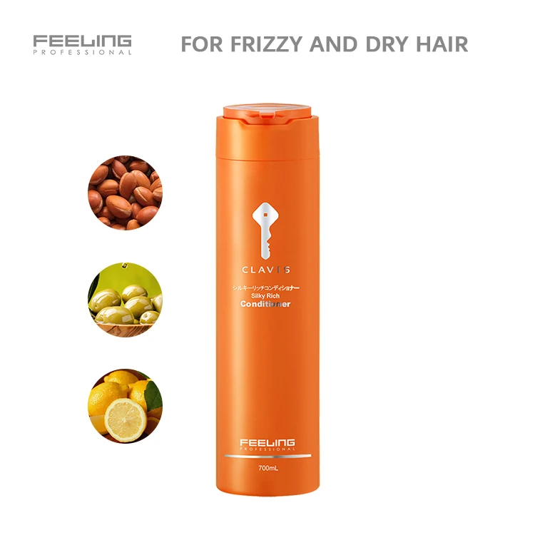 Feeling Professional Smoothing Shining 700ml CLAVIS Silky Rich Hair Conditioner For Dry Hair