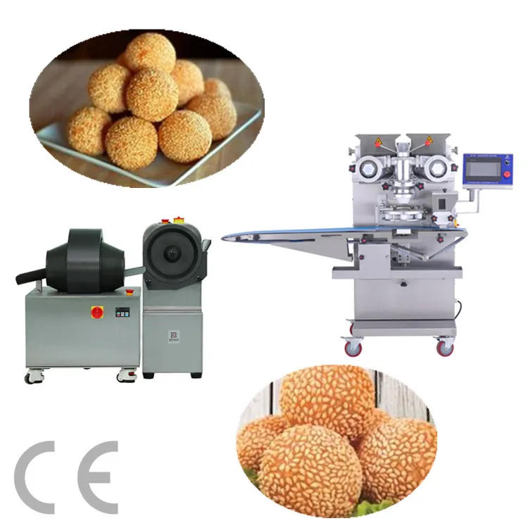 
Automatic sesame ball maker ball shape extruder snack food ball machine for sale 