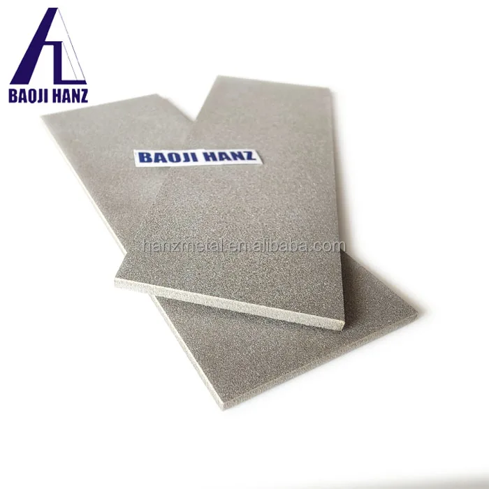 Porous titanium disk/plate/sheet sintered titanium disc used for removing water pollution