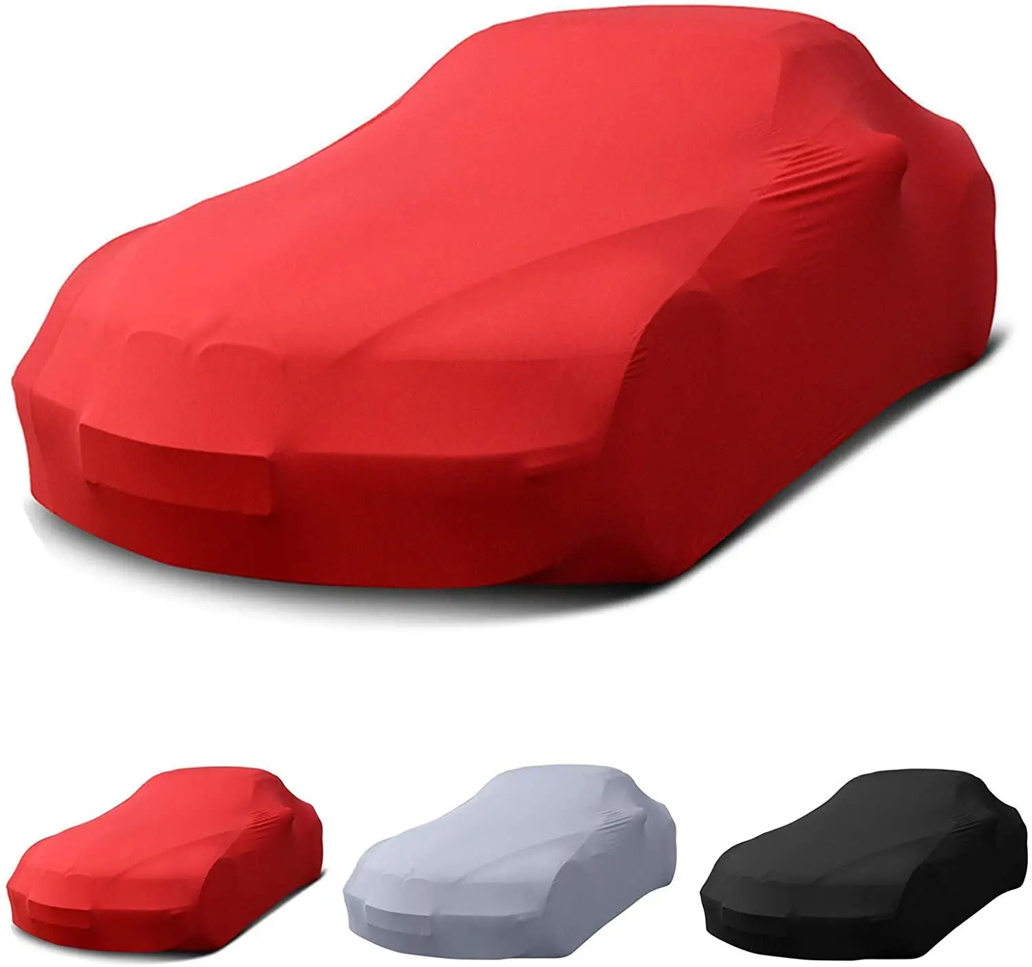 Lotocover LT-CC-23 из воздухопроницаемого эластичного материала для использования в помещениях пыли покрытие автомобиля красного