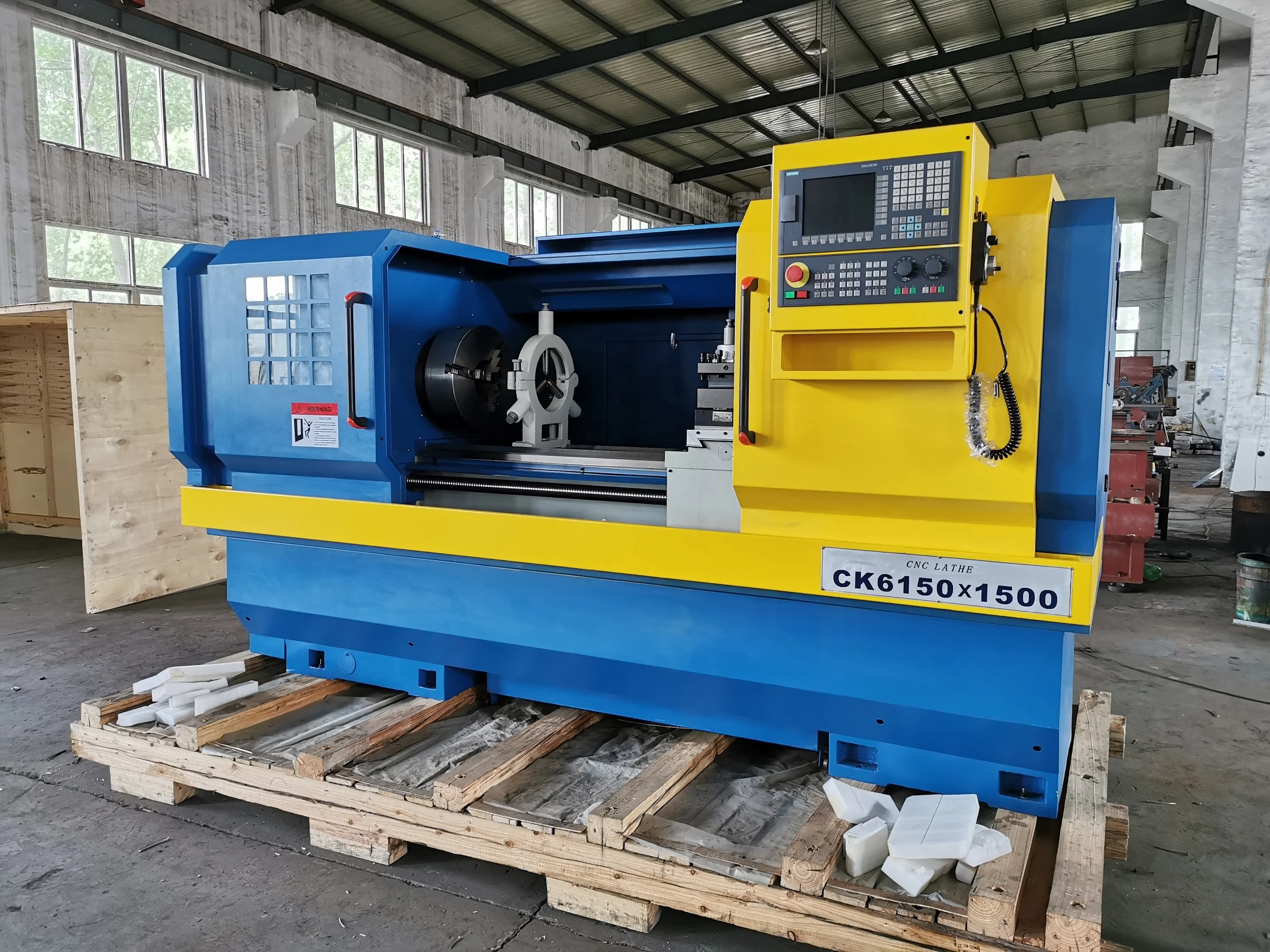  CK6150 токарный станок с ЧПУ большим отверстием для резки