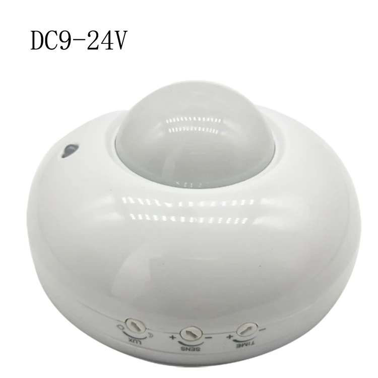 Big size 110mm big sensor window DC9-24V 12V 24V 120W pir sensor switch