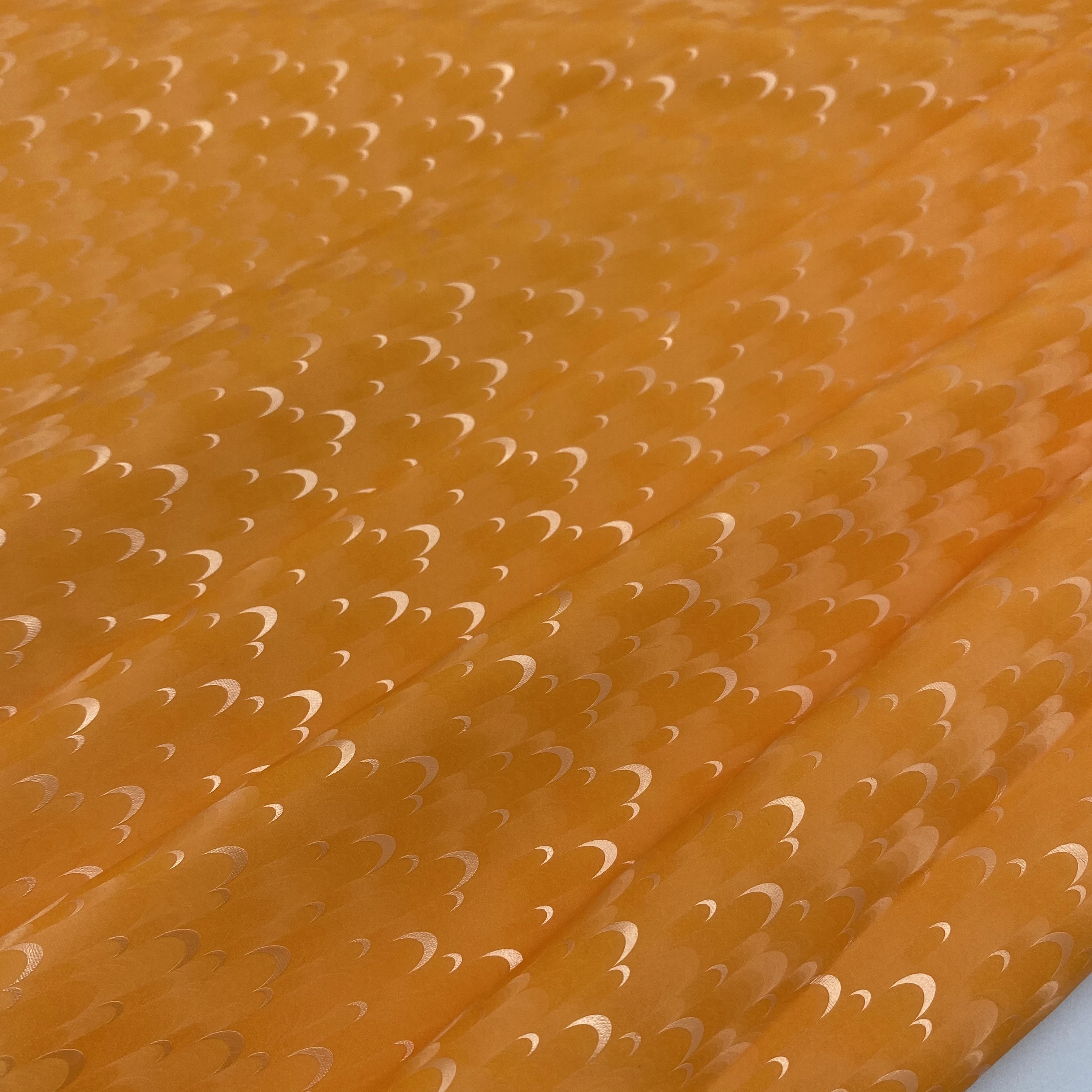 Wholesale 50D High Elastic High Stretch Fish Scale Like Release Paper Fabric For Garment Dress