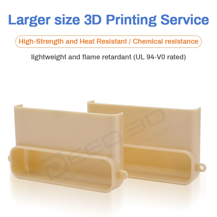 3D printing service large size FAR aviation grade flame retardant aircraft cabin interior parts ULTEM9085 resin PC plastic model